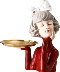 Head Sculpture Statue – Bow Girl