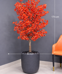 Red Autumn Artificial Tree