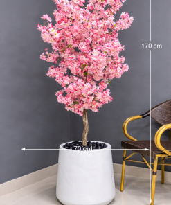 Pink Blossom Artificial Tree