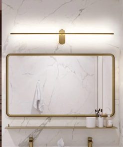 Alternative view of Minimalist long LED wall sconce