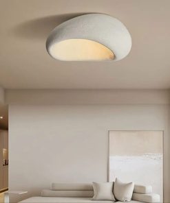 Wabi sabi khmara flush ceiling light