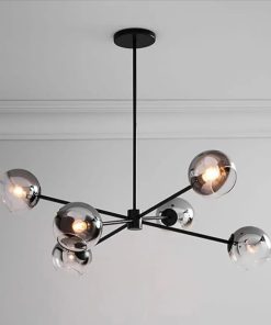 West elm staggered glass chandelier