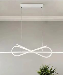 Bow tie led chandelier