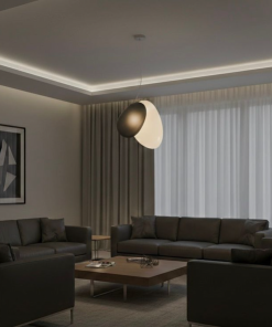 Modern Dual Disc Pendant Light – Contemporary Designer Ceiling Lamp