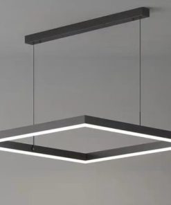 Alternative view of Infinity Frame LED Pendant
